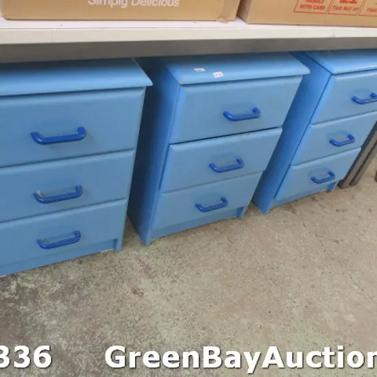 3 Bedside Cabinets
