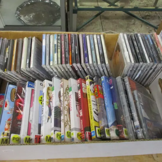Cds and Dvds