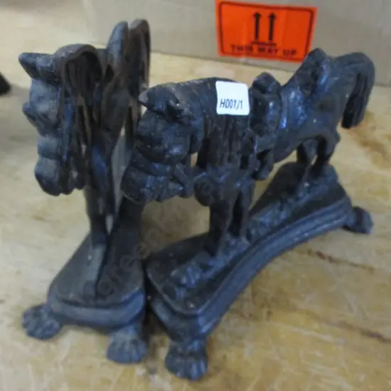 Pr Cast Iron Doorstops