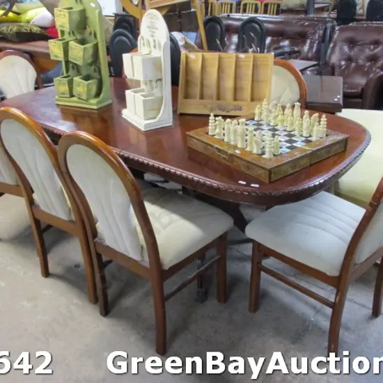 Dining Table and 8 Chairs