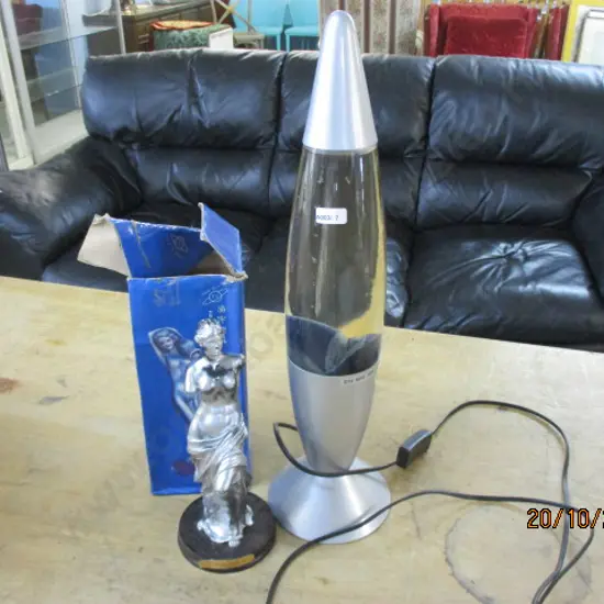 Lava Lamp and Figure
