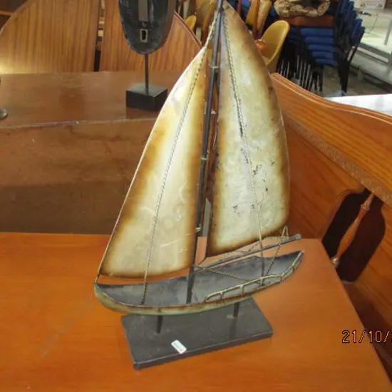 Metal Model Boat