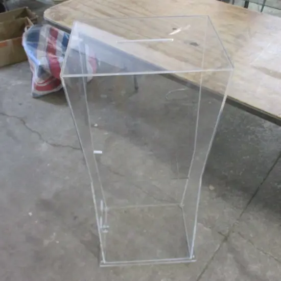 Perspex Collection Box