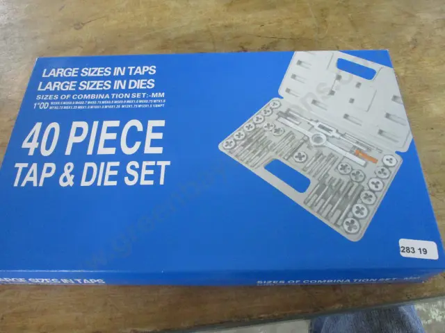 Tap and Die Set Image 1++