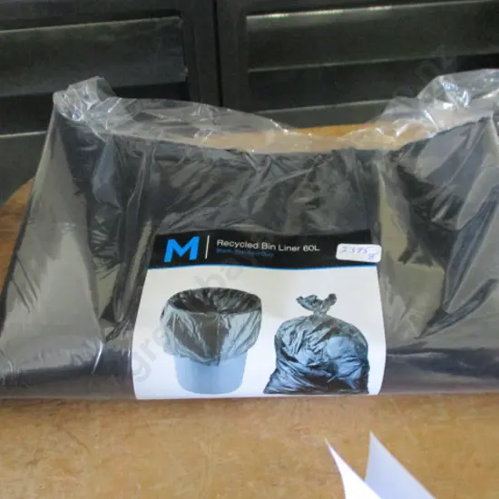 60L Rubbish bags