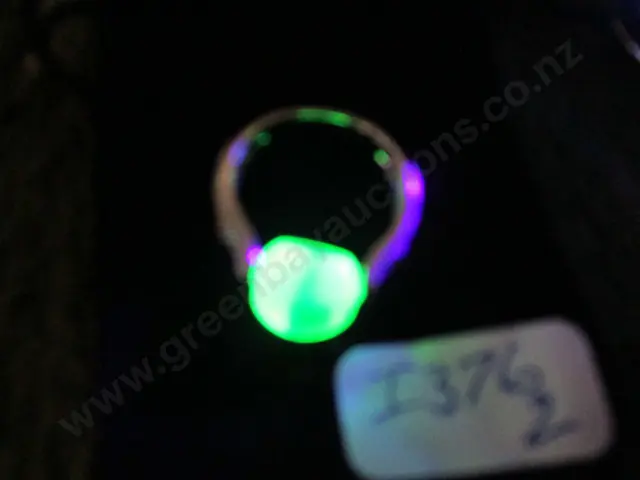 Uranium Glass Ring Image 1++