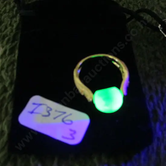 Uranium Glass Ring