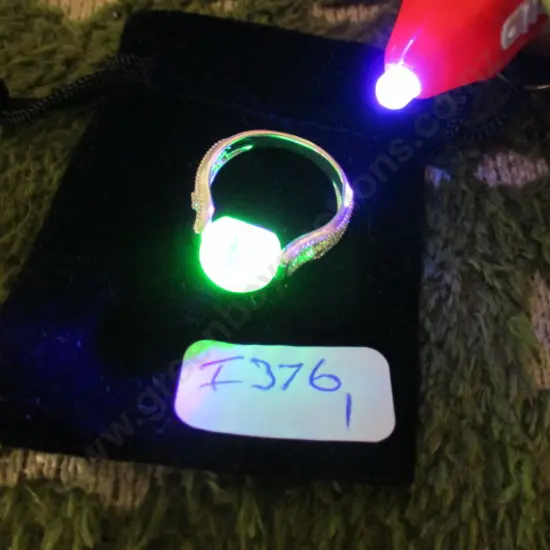 Uranium Glass Ring