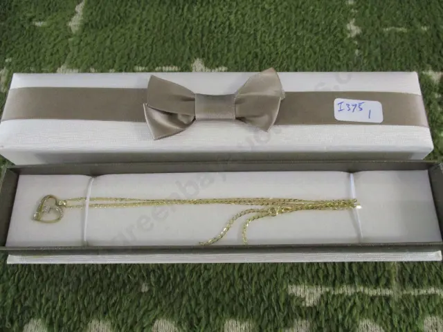 9ct Gold Diamond Necklace Image 1++