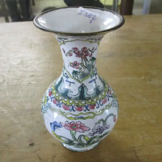 Enamel Vase