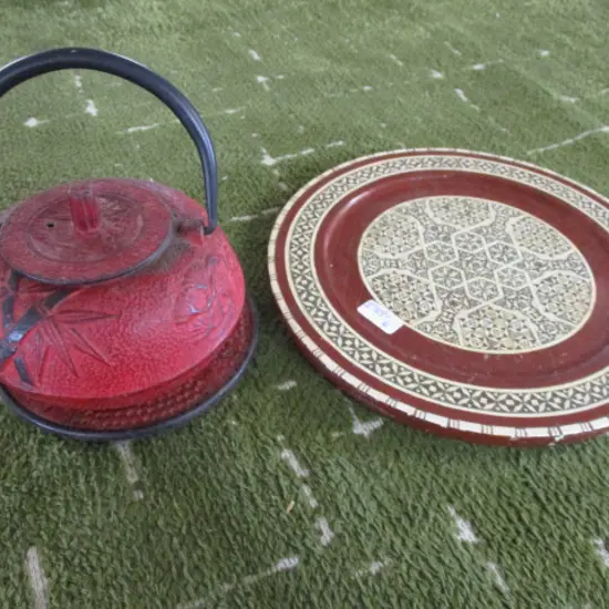 Teapot and Tray